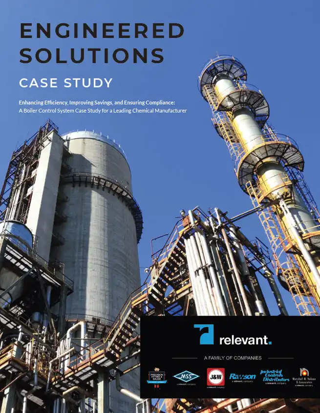 ESG Hexion case study by Relevant Industrial, showcasing how tailored engineering and control solutions were implemented to improve energy efficiency, reduce emissions, and support Hexion’s environmental sustainability initiatives.