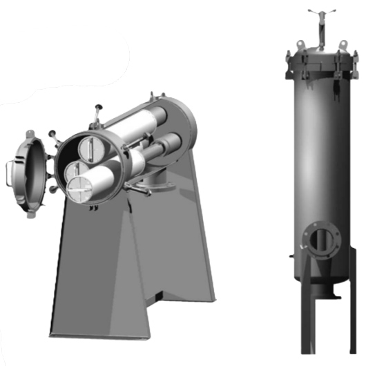 High-flow and large-diameter cartridges by Relevant Industrial, designed for efficient contaminant removal in high-volume filtration systems used in industrial water treatment, chemical processing, and oil and gas applications.