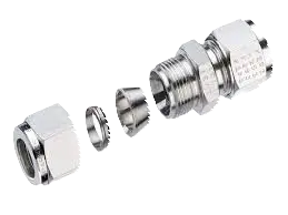 Parker Ferulok fittings offered by Relevant Industrial, showcasing high-performance flareless tube fittings with bite-type ferrules designed for secure, leak-free connections in hydraulic and instrumentation systems.