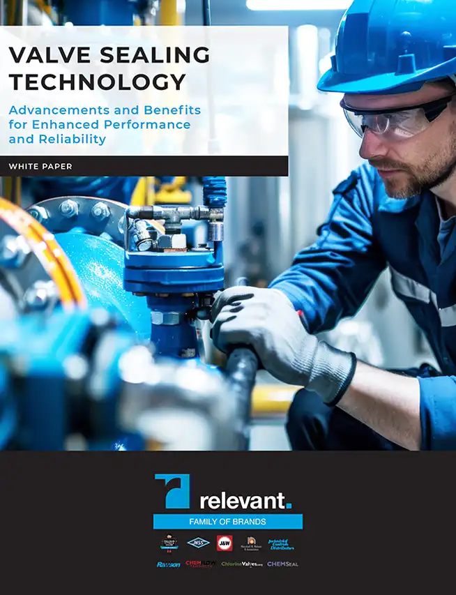 Valve Sealing Importance white paper by Relevant Industrial, explaining the critical role of proper valve sealing in preventing leaks, ensuring safety, and maintaining process integrity in industrial fluid control systems.