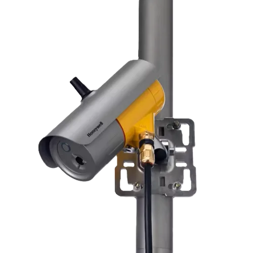 Honeywell Searchzone Sonik by Relevant Industrial, highlighting an ultrasonic gas leak detector engineered for rapid detection of pressurized gas leaks in outdoor and hazardous industrial environments.