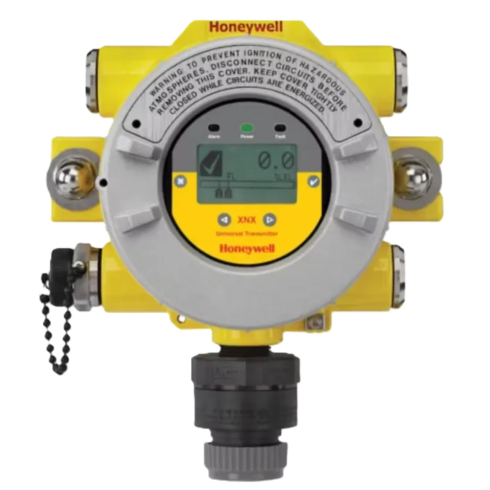 XNX Universal Transmitter by Relevant Industrial, highlighting a flexible and configurable gas monitoring platform from Honeywell designed to support a wide range of toxic, flammable, and oxygen sensors in industrial applications.