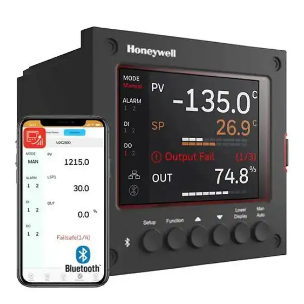 Honeywell DC2800 Loop Controller by Relevant Industrial, showcasing a compact digital controller designed for precise temperature and process control in industrial automation and manufacturing environments.