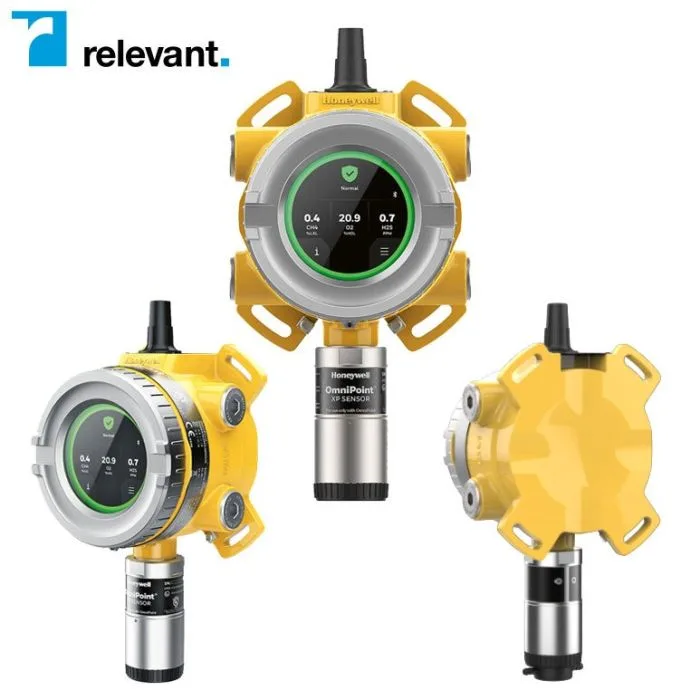OmniPoint by Honeywell, offered through Relevant Industrial, showcasing wireless industrial monitoring solutions engineered for asset tracking, condition monitoring, and safety enhancement across industrial facilities.