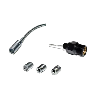 Honeywell IFM fiber optic flame sensor cable with durable shielding and precision connectors—designed for remote flame detection in confined or high-temperature industrial environments, offered by Relevant Industrial.