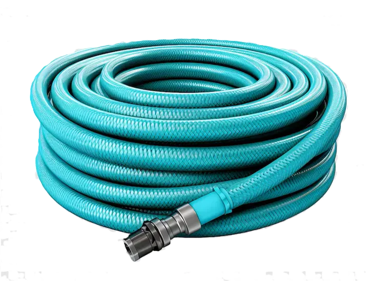 Heavy-duty industrial water hose with reinforced construction and crush-proof fittings—built for high-flow water transfer in washdown, construction, and plant operations, available from Relevant Industrial.