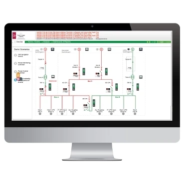 Schneider Electric SCADA system displayed for industrial automation, offered by Relevant Industrial for real-time monitoring and control of operations.